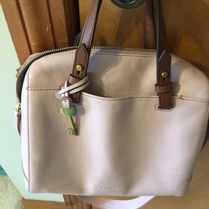 Fossil Rachel satchel-burnished lilac